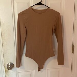 Abercrombie & Fitch taupe bodysuit
